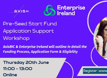 Pre-Seed Start Fund Application Workshop - June 20 2024 - CorkBIC & Enterprise Ireland