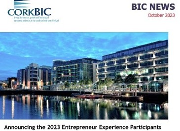 BIC Oct News; Announcing the 24 Emerging Entrepreneurs at the Entrepreneur Experience