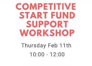 CSF Application Workshop - Feb 11th 2021 - 10:00 - 12:00 Register here