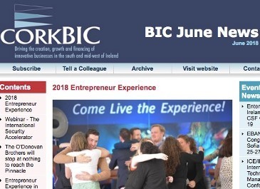 BIC June Newsletter; Entrepreneur Experience Special; Accelerator Webinar; Client news etc.