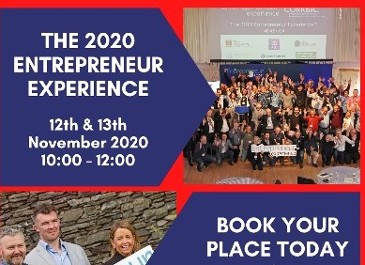 The 2020 Entrepreneur Experience is BACK on Nov 12 & 13 - Register Today